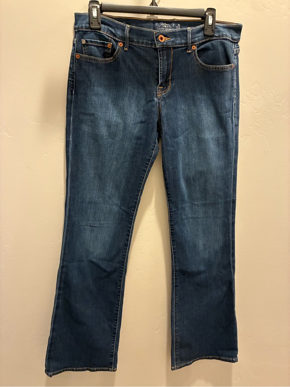 Lucky Brand Women's Dark Blue Boot-Cut Jeans